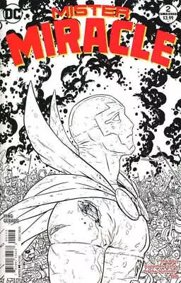 Buy Mister Miracle #2 - DC Comics - 2018 - 3rd Print Sketch Variant • 3.95£