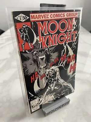 Buy Moon Knight #8 (1981) Classic Bill Sienkiewicz Cover!  ( CENTS COPY ) • 16£