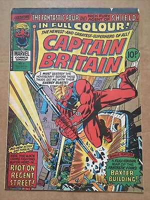 Buy Captain Britain # 8 (dec 1st 1978) / Marvel/1st Appearance Of Betsy Braddock !!! • 240£