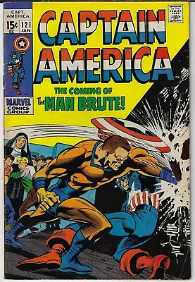 Buy Captain America # 121 Marvel 1970 Colon • 14.98£