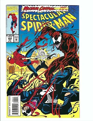Buy Spectacular Spider-Man 202, VF+ 8.5, 1993, Max Carnage 9 Of 14, Sal Buscema • 7.34£