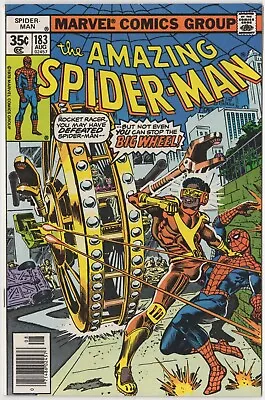 Buy Amazing Spider-man #183 Nm- Marvel Comics Aug 1978 Rocket Racer - Hi-res Scans • 13£