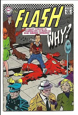 Buy The Flash # 171 Here Lies The Flash--Dead And Unburied DC Comics June 1967 FN- • 9.95£