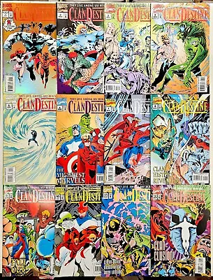 Buy Marvel Comics ClanDestine Key 12 Issue Lot 1 To 12 Full Set High Grade VG/FN • 0.99£