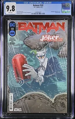 Buy Batman #142 CGC 9.8 (DC 2024) 1st Print Cover A Joker Year One • 55.30£