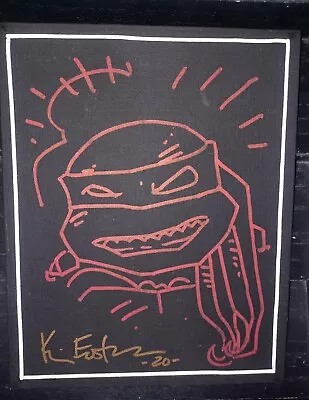 Buy Kevin Eastman 8 X 10 Canvas Panel Sketch Teenage Mutant Ninja Turtles Art TMNT  • 122.54£