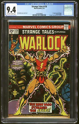 Buy Strange Tales #178 CGC 9.4 - Magus 1st Appearance - Warlock 1975 1559591004 • 320.59£