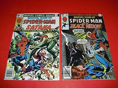 Buy Marvel Team Up #81 & #82 Both NM 9.6 From 1979! Spider-Man High Grade B655 • 26.87£