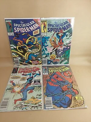 Buy Spectacular Spider-Man Peter Parker #144, 145, 146, 147 1989 8.5 Average • 31.98£