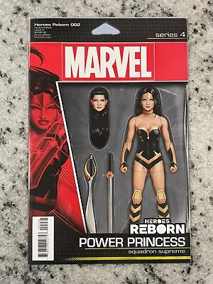 Buy Heroes Reborn # 2 NM 1st Print Action Figure Variant Cover Marvel Comics 7 J870 • 4.74£
