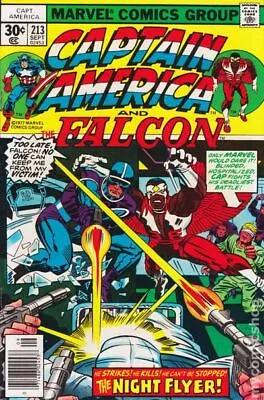 Buy Captain America #213 FN- 5.5 1977 Stock Image Low Grade • 6.56£