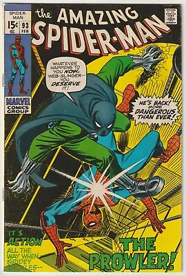 Buy Amazing Spider-Man #93  (Marvel 1963 Series)  FN • 49.95£