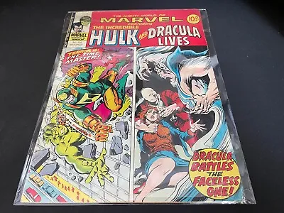 Buy #250 - Mighty World Of Marvel Feat The Incredible Hulk And Dracula Lives - 1977 • 4.24£
