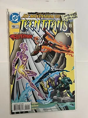 Buy Teen Titans #19 Millennium Giants - Guest Starring Superman DC Comics 1998 | Com • 2.37£