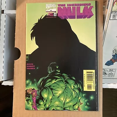 Buy Marvel Comics The Incredible Hulk #466 NM Key Death Of Betty Ross 1998 • 4.02£