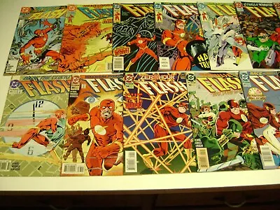 Buy 1987-97 DC  FLASH Comic Lot Of 26, Issues #3,55,60,67,70-74,,..,107,112-115,131 • 47.40£