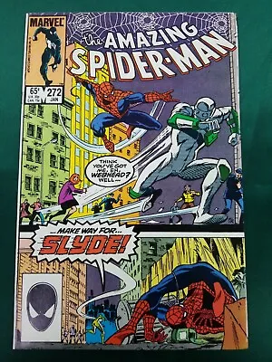 Buy Amazing Spider-Man #272, 1st App Of Slyde, 1986 Marvel Comics • 5.59£