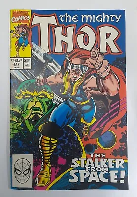 Buy 1990 Thor 417 VF.First App.of Red Celestial.Marvel Comics • 12.83£