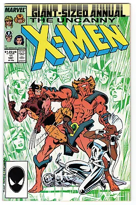 Buy Uncanny X-Men Annual Vol 1 No 11 1987 (NM-) (9.2) Marvel, Copper Age • 13.99£