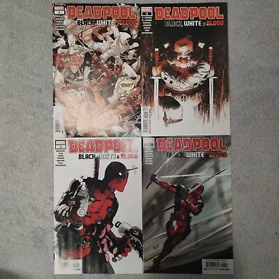 Buy Deadpool Black White & Blood #1-4 Comics Set 1st App Sakura-Spider 2021 Marvel • 31.92£