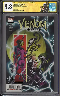 Buy Venom: First Host #3 - CGC 9.8 - Signed By MARK BAGLEY • 110.36£