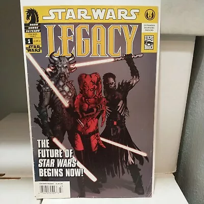 Buy Star Wars: Legacy #1 - 1st Appearance Of Darth Kraut, Nihl Cade Newsstand Issue • 15.77£