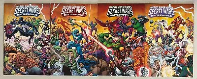 Buy Marvel Super Heroes Secret Wars: Battleworld #1 2 3 4 Connecting Variants 2024 • 15.01£