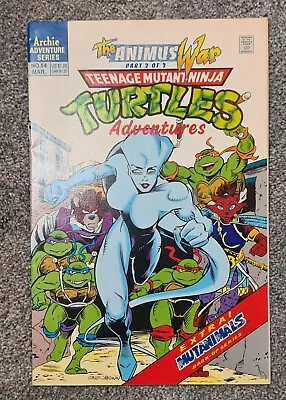 Buy Teenage Mutant Ninja Turtles Adventures #54 1993 - Archie • 14£