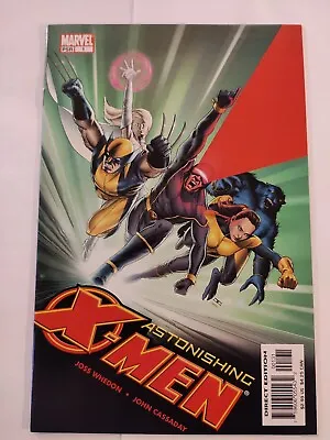 Buy Astonishing X-Men Vol 3 #1 - Marvel 2004 - Variant Cover Team Rushing Forward • 6.79£