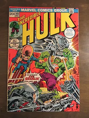 Buy Incredible Hulk #163 - Marvel Comic – Mid-Grade – 1973 - Gremlin • 20.34£