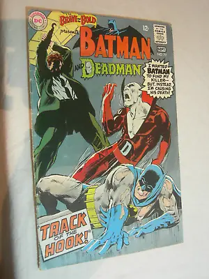 Buy Brave And The Bold #79 G+ Neal Adams Batman And Deadman • 8.71£