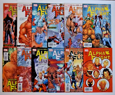 Buy Alpha Flight (2004) 12 Issue Complete Set #1-12 Marvel Comics • 29.21£