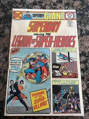 Buy Superboy #208 Giant (DC, 1975) Key 1st Crav Nah F/VF • 19.76£