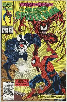 Buy Amazing Spider Man #362 (1963) - 9.6 NM+ *Venom/Carnage* • 31.62£