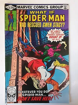 Buy WHAT IF? Vol. 1 #24 Spider-Man Gwen Stacy Marvel Comics 1980  • 12£