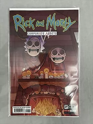 Buy RICK AND MORTY : CORPORATE ASSETS ISSUE 1 - FIRST 1st PRINT COVER A - ONI PRESS • 7.24£