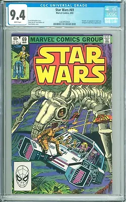 Buy Marvel- Star Wars #69 (1983) CGC 9.4 Universal 1st Mythosaur • 71.16£