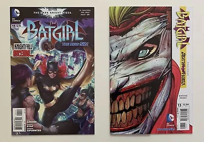 Buy Batgirl #11 & #13 (DC 2012) 2 X VF/NM & NM Condition Issues. • 14.62£