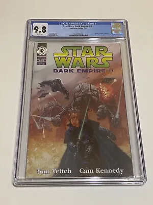 Buy Dark Horse Comics Star Wars Dark Empire II 1 CGC 9.8 12/94 • 46.63£