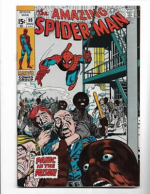 Buy Amazing Spider-man 99 - Vf+ 8.5 - Gwen Stacy - J. Jonah Jameson (1971) • 100.53£