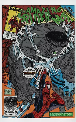 Buy Amazing Spider-Man #328 Todd McFarlane Cover VS Hulk Versus 1990 Marvel Comic • 23.75£