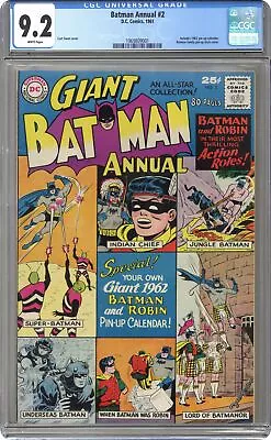 Buy Batman Annual #2 CGC 9.2 1961 1969809001 • 1,272.88£