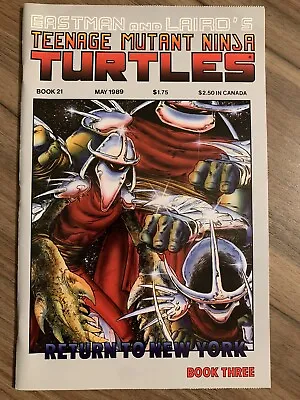 Buy Teenage Mutant Ninja Turtles #21 WP Mirage 1989 Return To NY #3 TMNT • 27.98£