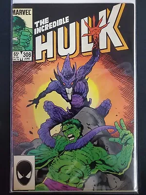 Buy The Incredible Hulk #308 Marvel 1985 FN Comics • 2.56£