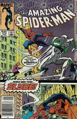 Buy Amazing Spider-Man #272 (1986) 1st App. Slyde In 8.0 Very Fine • 5.62£