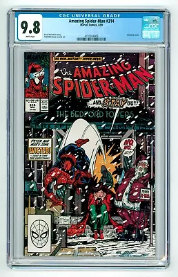 Buy The Amazing Spider-Man #314 Marvel Comics ©1989 CGC 9.8 • 144.71£