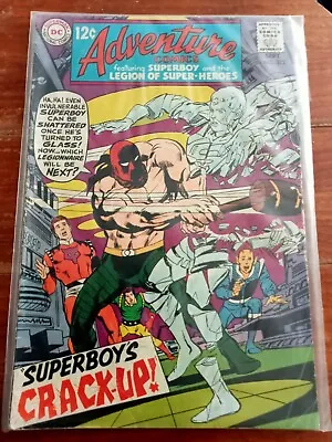 Buy Adventure Comics #372 Sept 1968 (VG+) Silver Age  Superboy & Legion Adams Cover • 5.25£