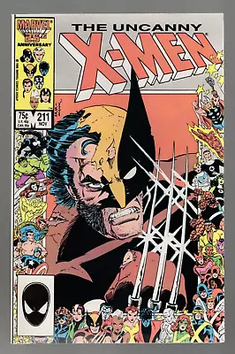 Buy Uncanny X-Men #211 Marvel 1986 NM+ 9.6 • 41.90£