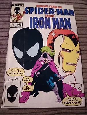 Buy Marvel Team-up Spider-man And Iron Man # 145 Marvel Comics 1984 • 1.75£