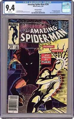 Buy Amazing Spider-Man #256N CGC 9.4 Newsstand 1984 4407312005 • 70.36£